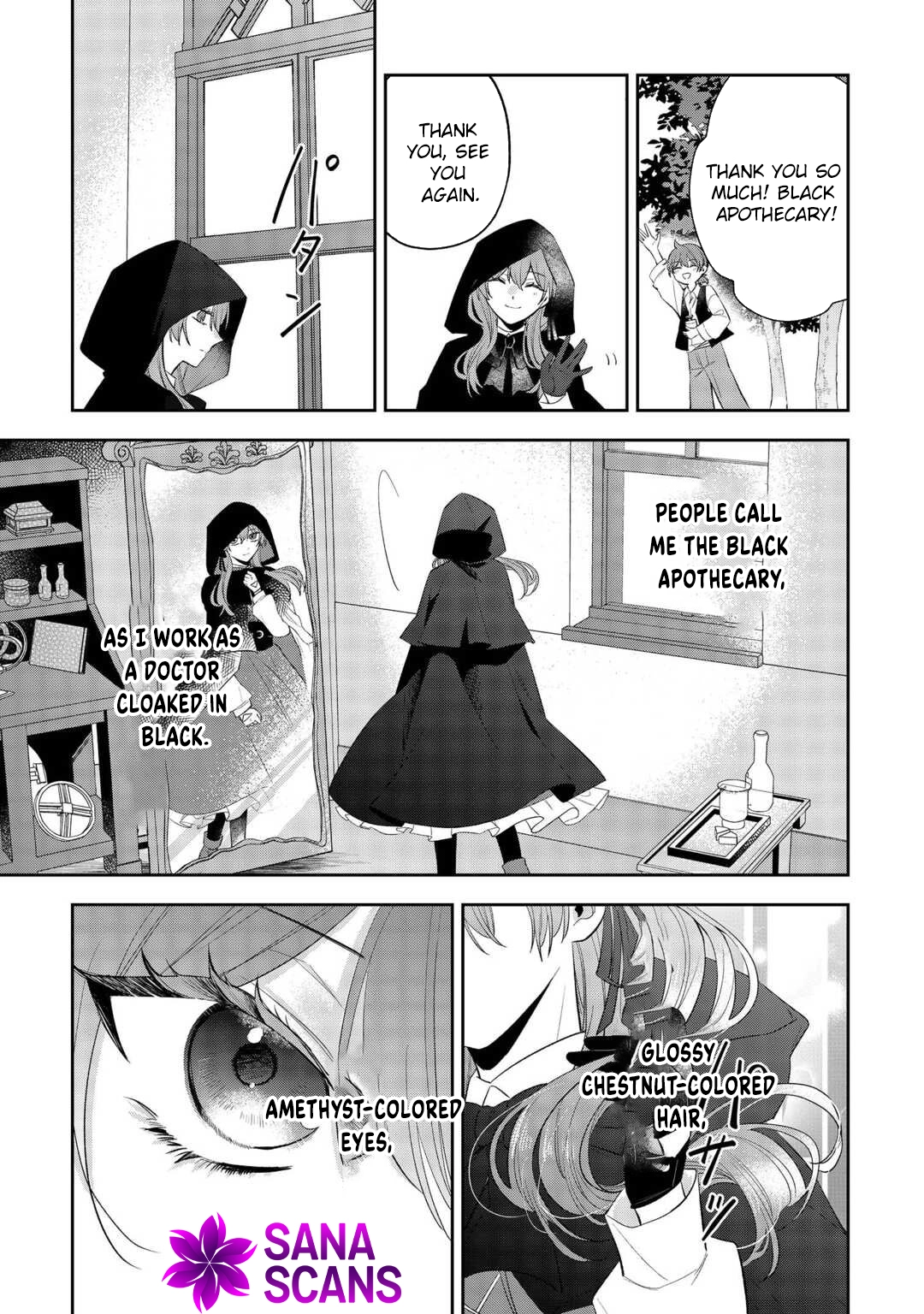 The Saint Executed in Her Past Life, Now Known as the Black Apothecary Chapter 1 Page 5